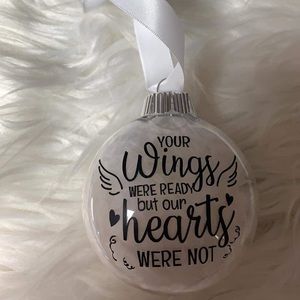 Brand new in memory ornament